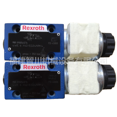 Rexroth 力士乐 带电磁起动的直动式方向滑阀 R900561276 4WE6Y62/EG24N9K4